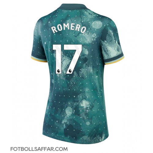 Tottenham Hotspur Cristian Romero #17 Tredjeställ Dam 2024-25 Kortärmad